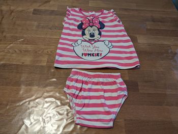 Ensemble été Minnie fille 3-6 mois Disney