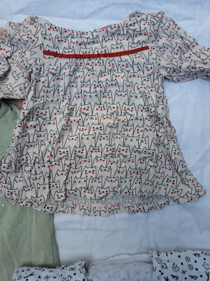 Lot t-shirt manches longues et tuniques fille - photo numéro 4
