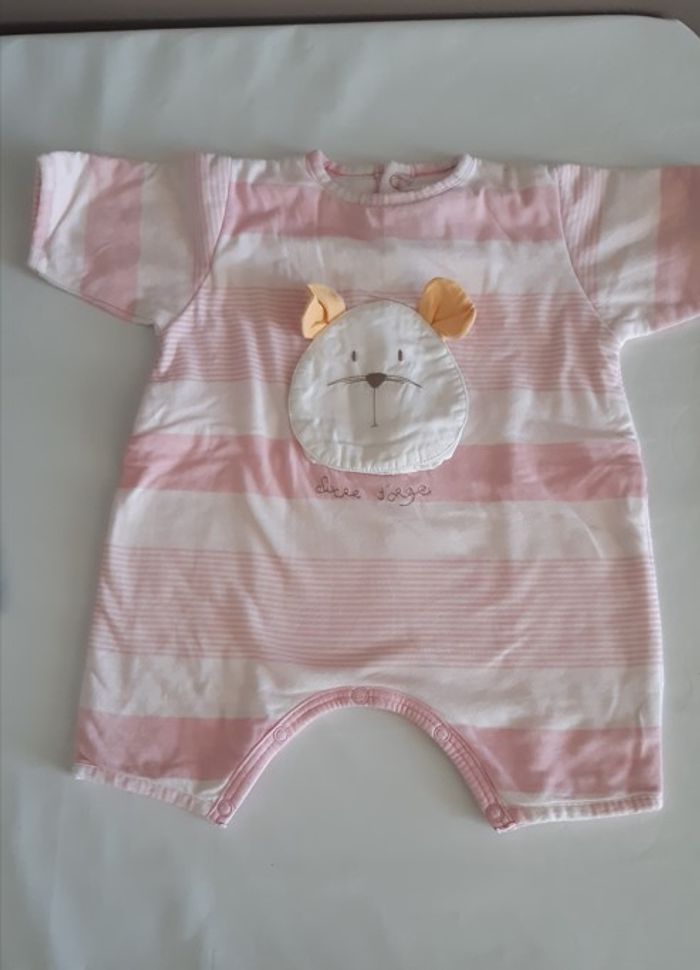 Lot 9 habits fille été 12 mois