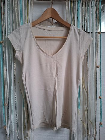 Tee-shirt beige