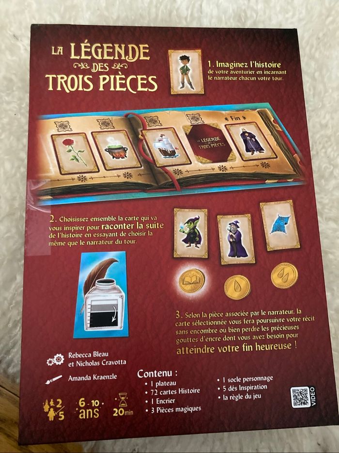 Jeu gigamic la légende des trois pièces - photo numéro 2