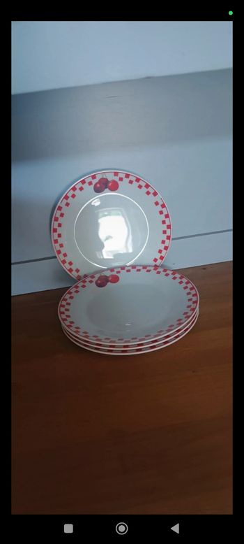 Assiettes à dessert