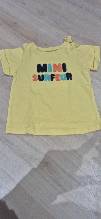 Lot tee short manche courte 24 mois