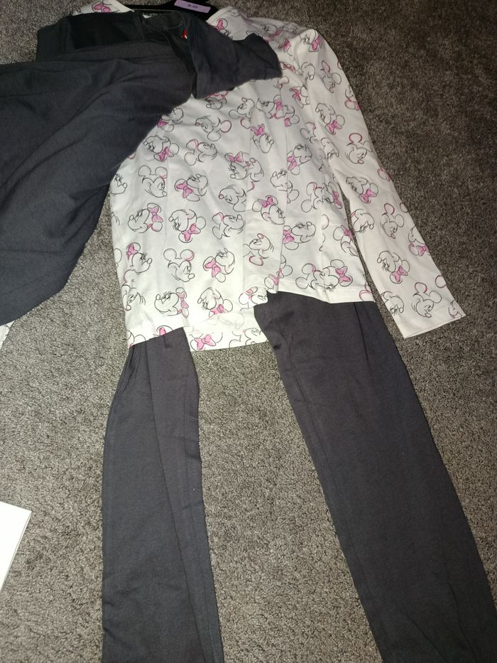 Lot pyjamas minnie1 manches longues - photo numéro 2
