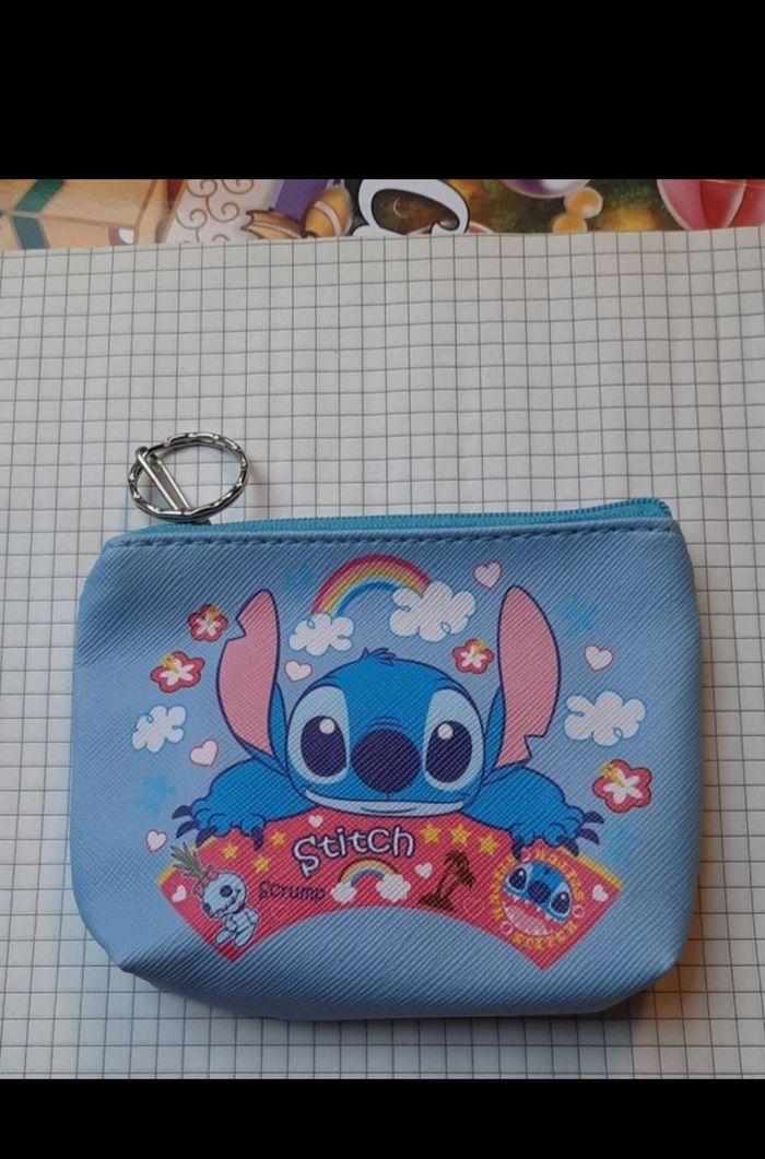 Porte monnaie disney stitch