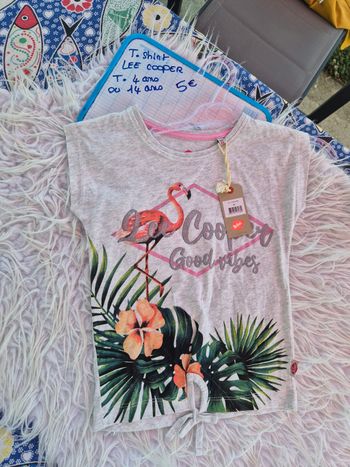 Tee shirt lee cooper gris