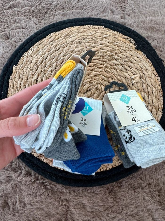 Lot paires de chaussettes - taille 18/20 🌼 - photo numéro 2
