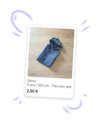 🩷 Robe à capuche 4 ans Gémo #emyfleury_4ansfille