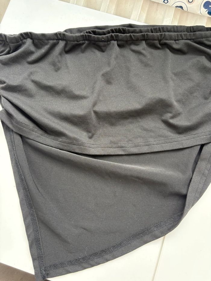 Crop top bustier noir Shein - Taille 1XL - photo numéro 2