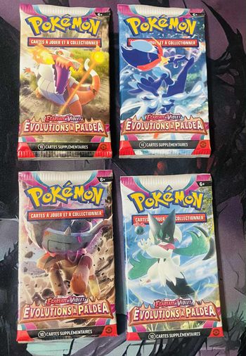 🎴 Boosters Pokémon Scellés – Série Évolutions à Paldea – Français – Officiel 🃏