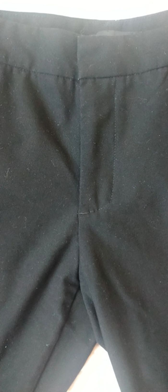 Pantalon droit style tailleur noir femme 34 zara - photo numéro 8