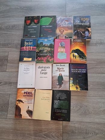 Lot de 15 livres