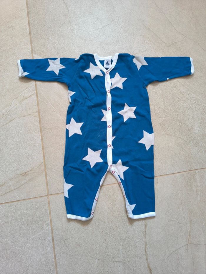 Pyjama petit bateau 6 mois coton manches longues