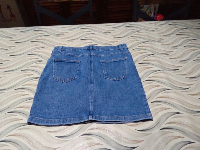 Jupe en jeans Kiabi taille 42 - photo numéro 4