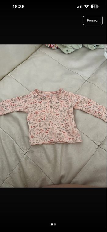 T-shirt bébé 3 mois