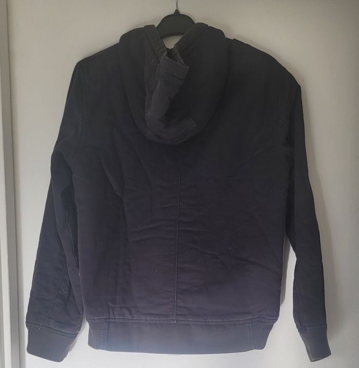 Veste d'hiver noire marque quiksilver - photo numéro 2