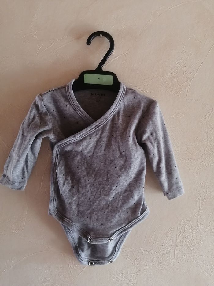 Lot de 2 leggings et 1 bodies 1mois kiabi - photo numéro 7