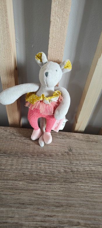 souris tutu rose moulin roty