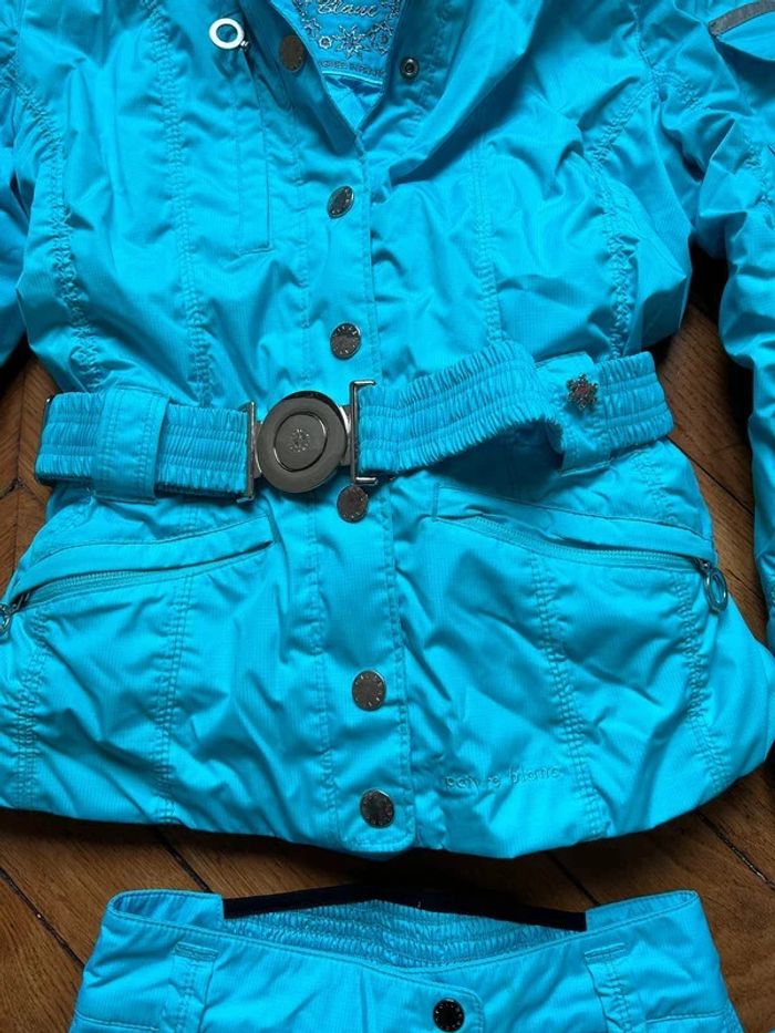 Neuve: Sublime ensemble de Ski Luxe Poivre Blanc T XS - photo numéro 17