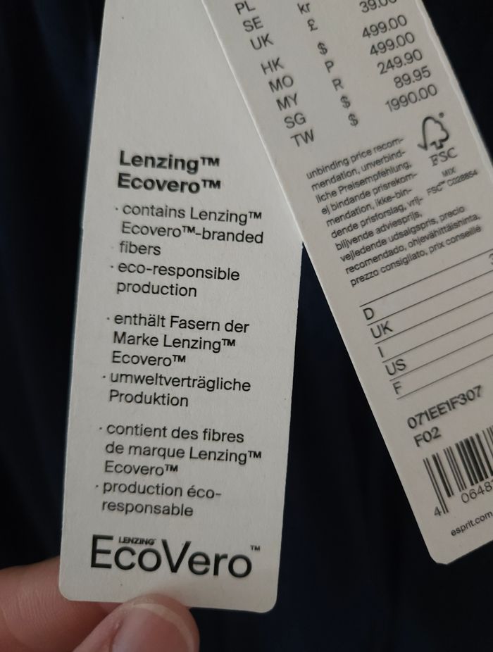 Blouse tissu plumetis Esprit - photo numéro 10