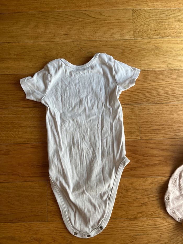 Lot de 3 bodies demi manche pour bébé fille - photo numéro 7