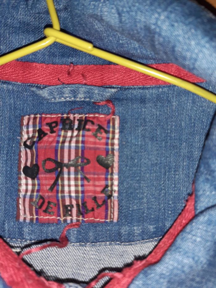 Veste en jeans fille - photo numéro 3
