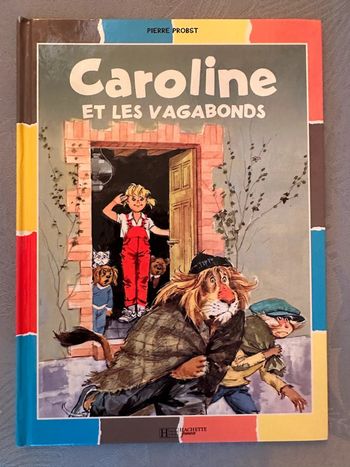 Livre rare collection damiers album bd Pierre Probst Caroline et les vagabonds