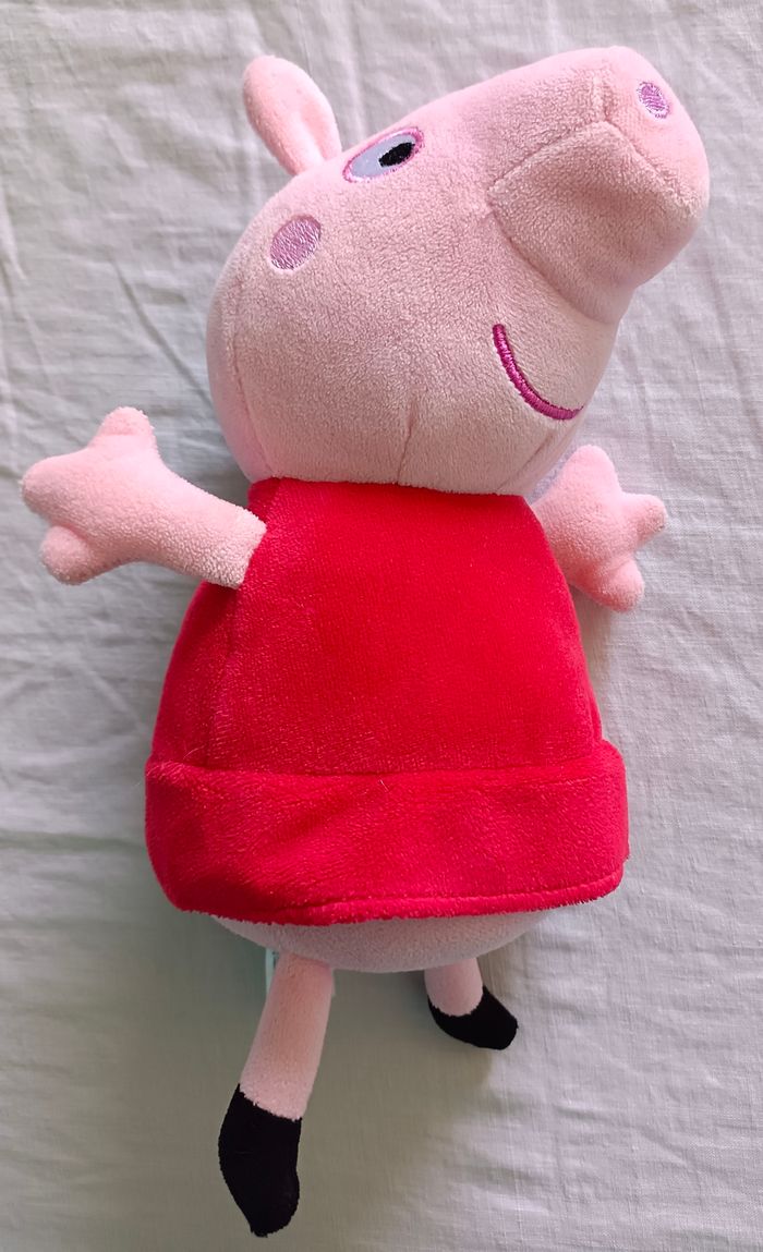 Peluche Peppa Pig en plastique recyclé - photo numéro 2