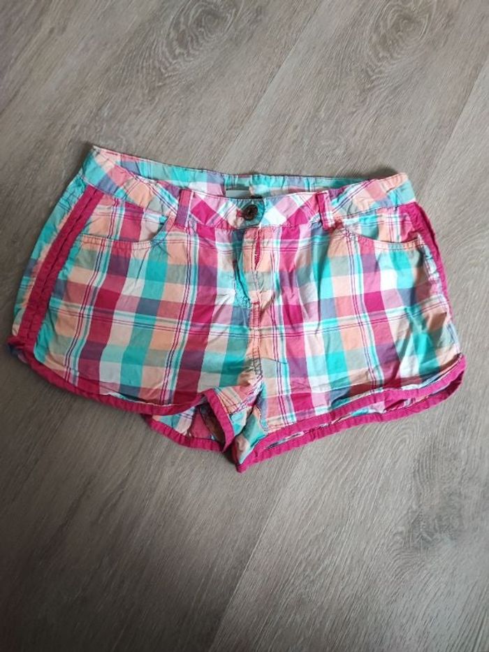 Short multicolore
