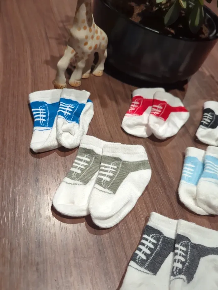 Lot de 6 paires de chaussettes - photo numéro 2