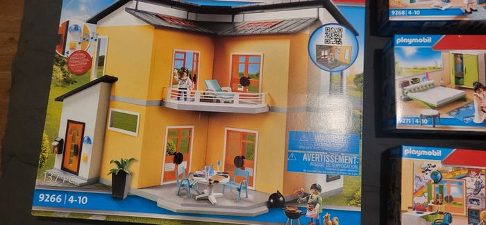Lot maison playmobil 9266+9268+9271+70988 - photo numéro 2