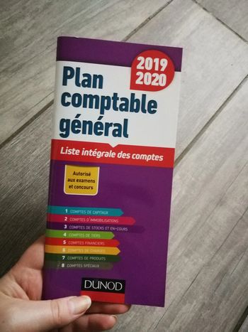 Plan comptable général 2019/2020 Liste intégrale des comptes, livret neuf