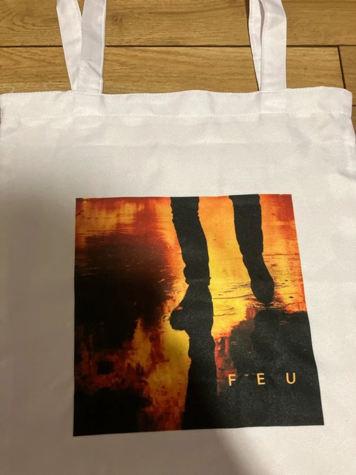 Tote Bag Nekfeu Feu - photo numéro 2