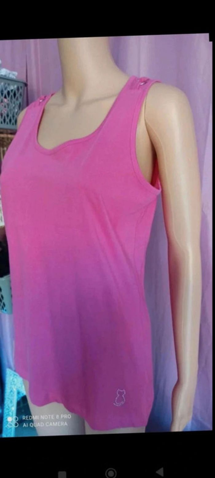 Débardeur  rose  taille  2 - photo numéro 4