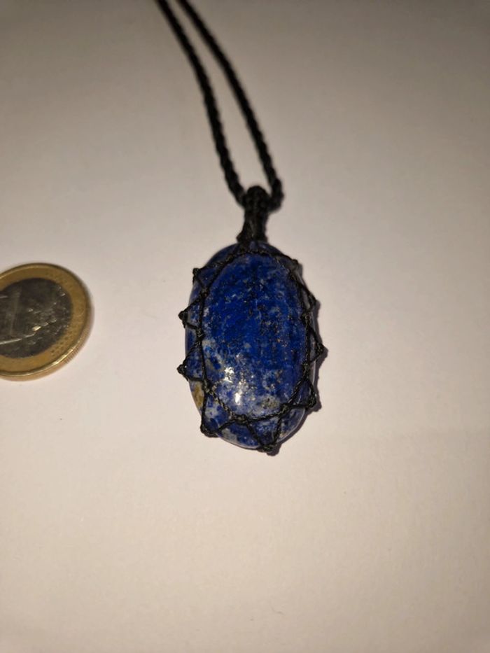 Collier Lapis lazuli Afghanistan - photo numéro 5