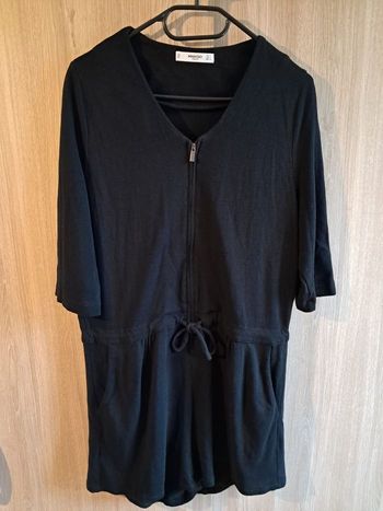Combishort noir Mango taille M