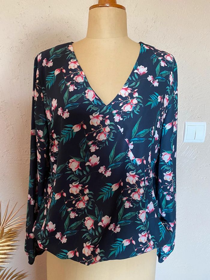 Blouse fleurie