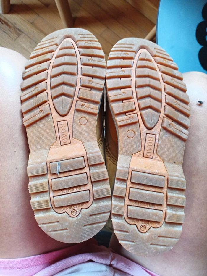 Chaussures homme moutarde Road99 pointure 41 - photo numéro 11
