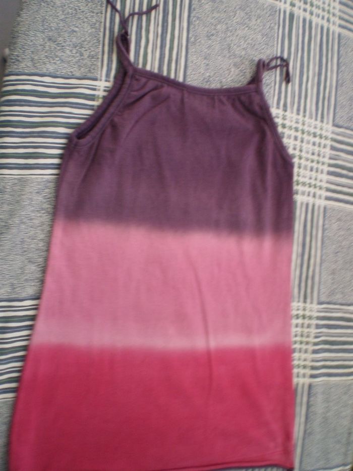 robe a bretelles d'été 3 ans in extenso dégradé en coton