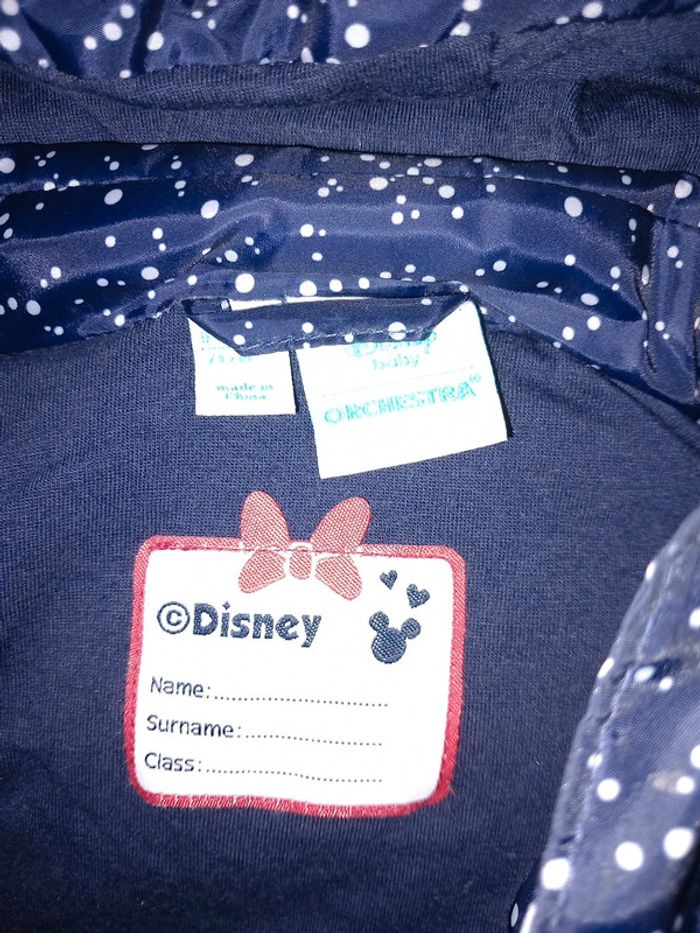 Veste taille 9mois disney minnie orchestra 71cm - photo numéro 2