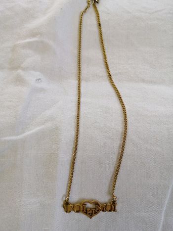 Ras du cou doré toi et moi