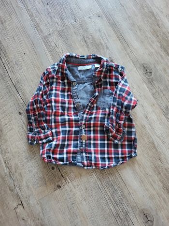 Chemise garçon Obaïbi 12 mois