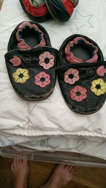 Chausson cuir