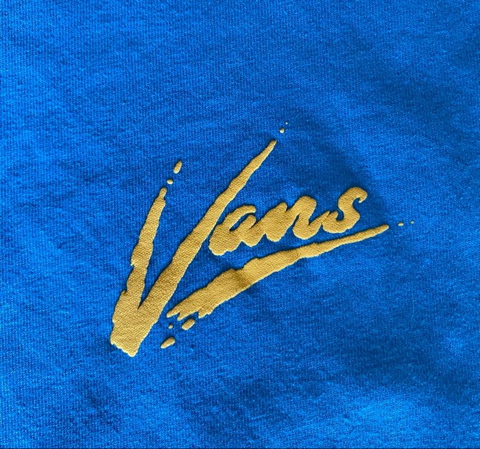 Tee shirt bleu marque Vans - photo numéro 3
