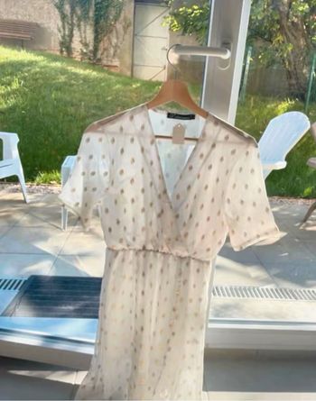Robe longue blanche