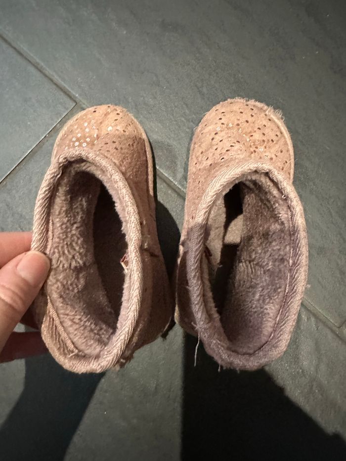 Bottine fourrée rose - photo numéro 5