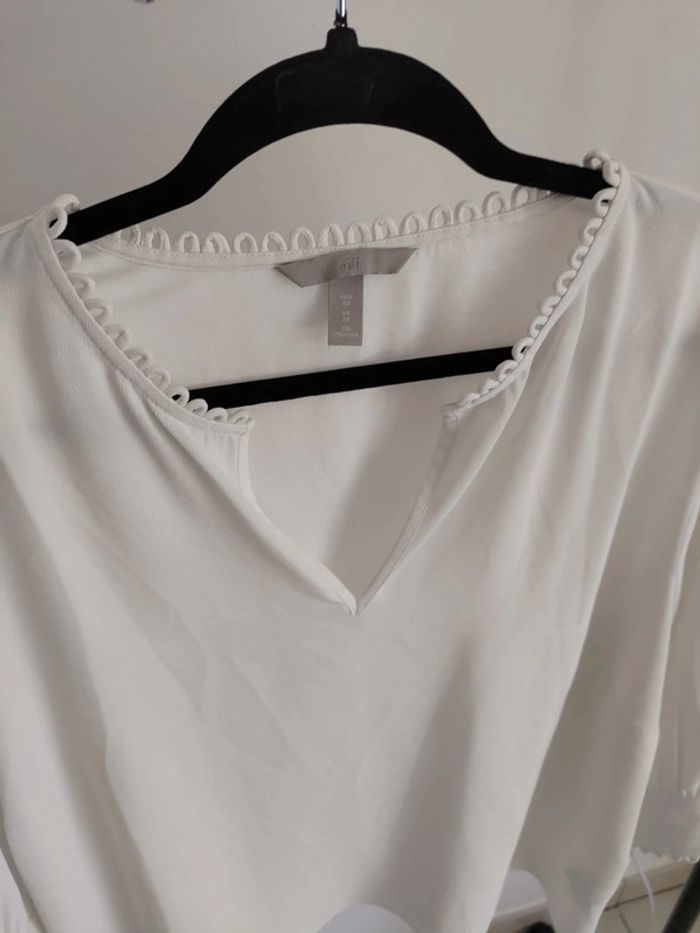 H&M blouse blanche 50 - photo numéro 2