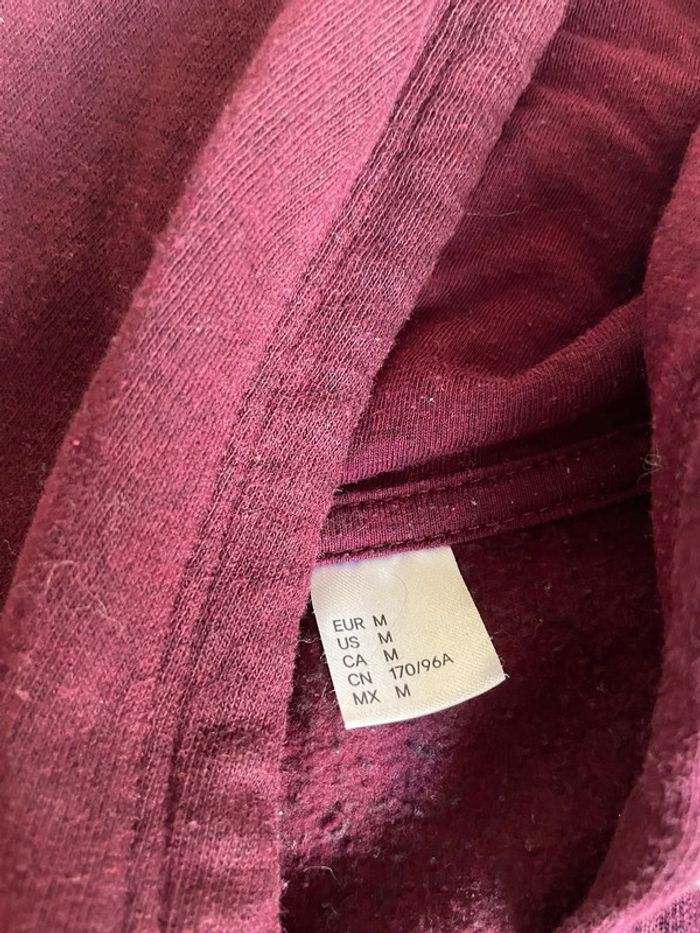 Veste de sport bordeaux 38 - photo numéro 2