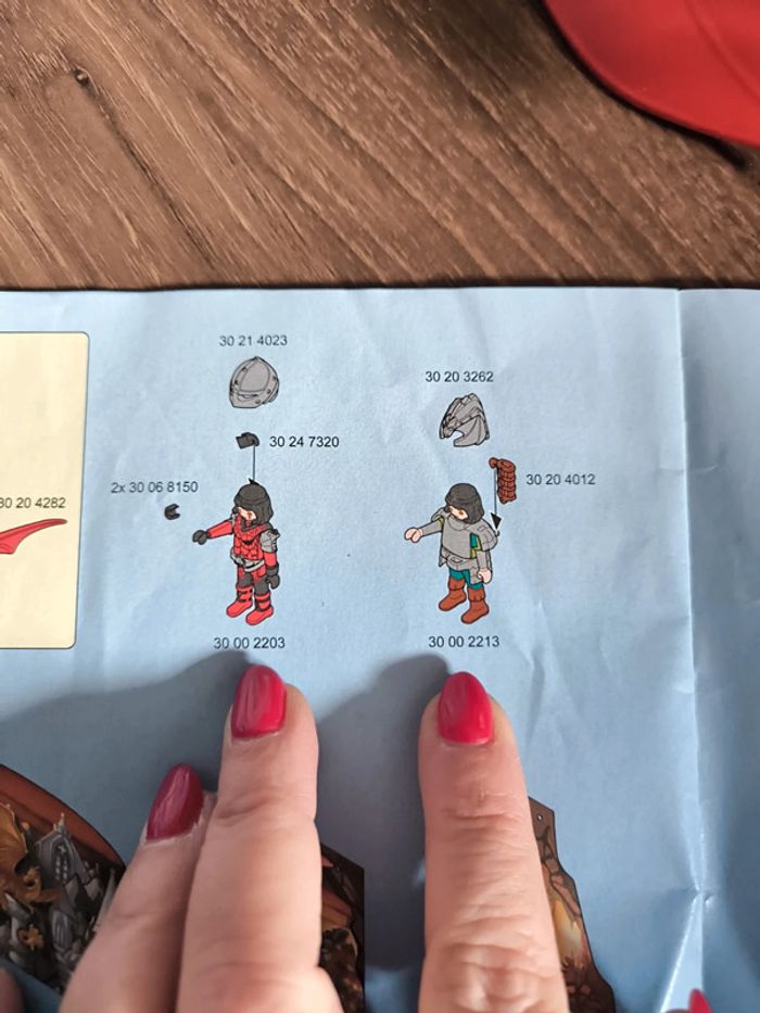 Playmobil 5420 chevalier et dragons transportable - photo numéro 8