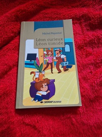 Livre Léon curieux Léon timide